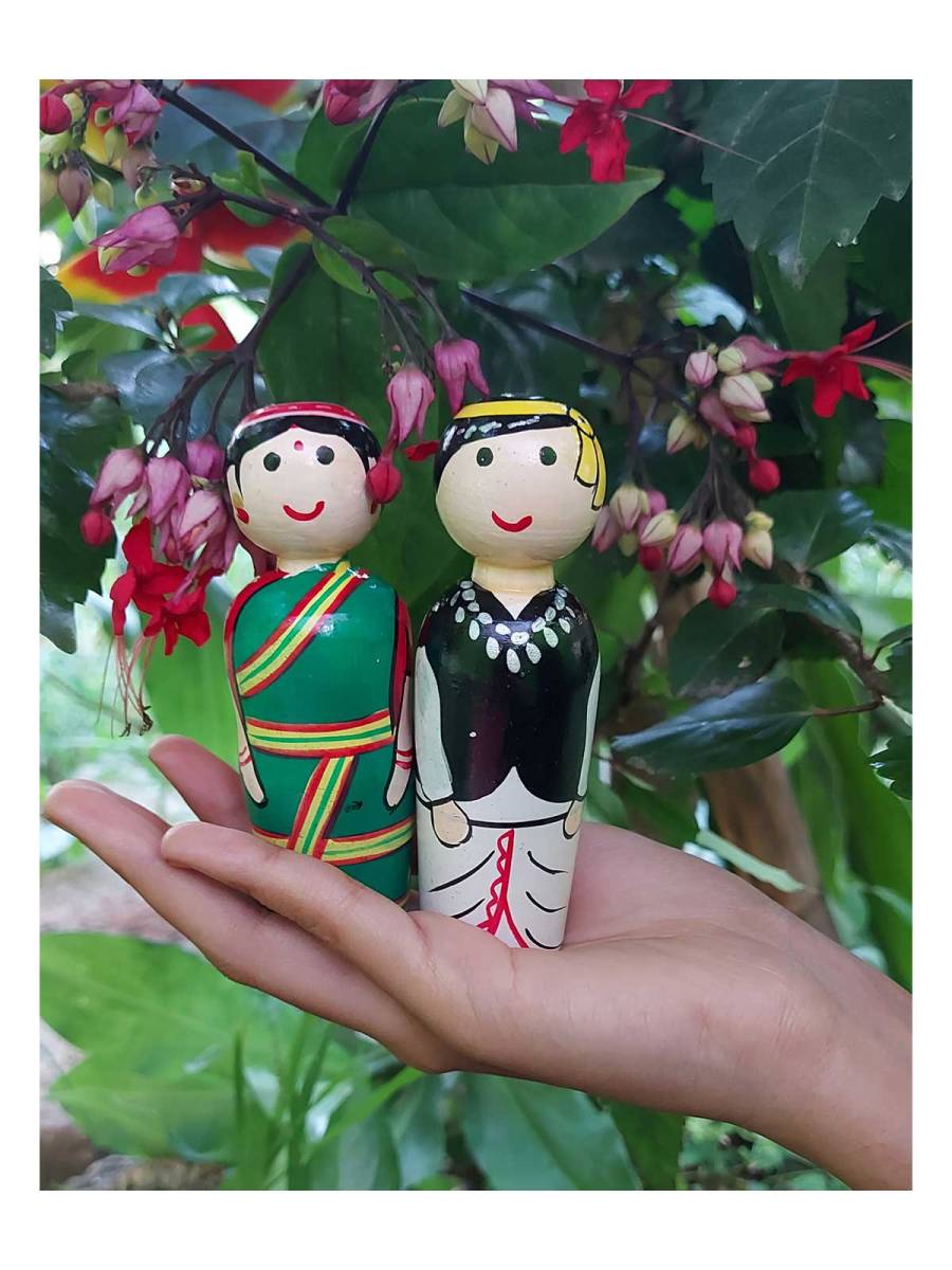 Chhattisgarh Couple Doll - Geographical Indexed Chhattisgarh Couple Doll - Geographical Indexed