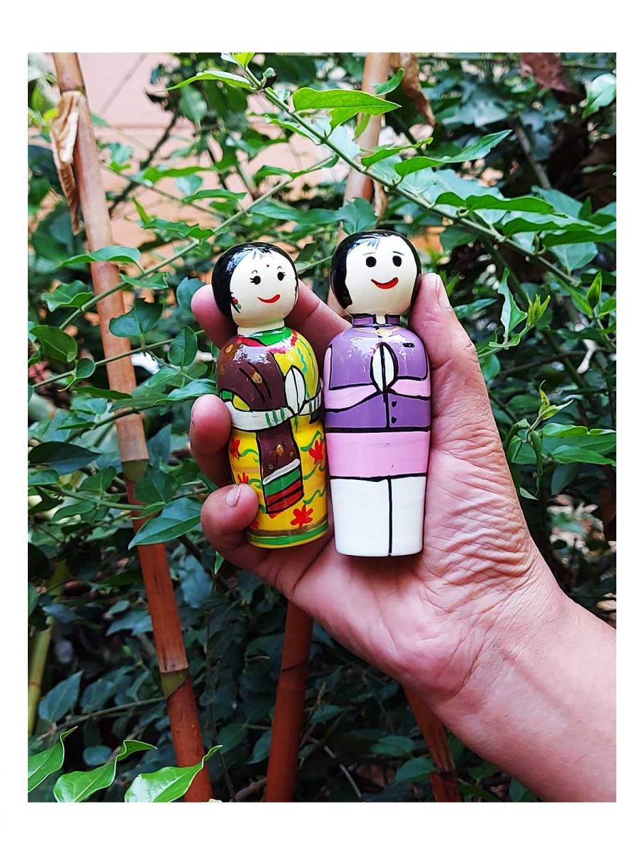 Delhi Couple Doll - Geographical Indexed