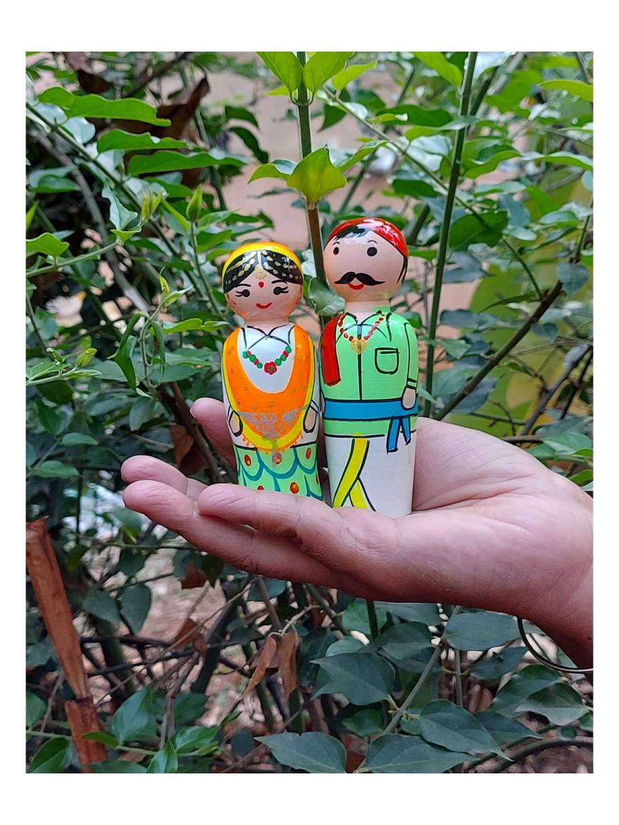 Haryana Couple Doll - Geographical Indexed