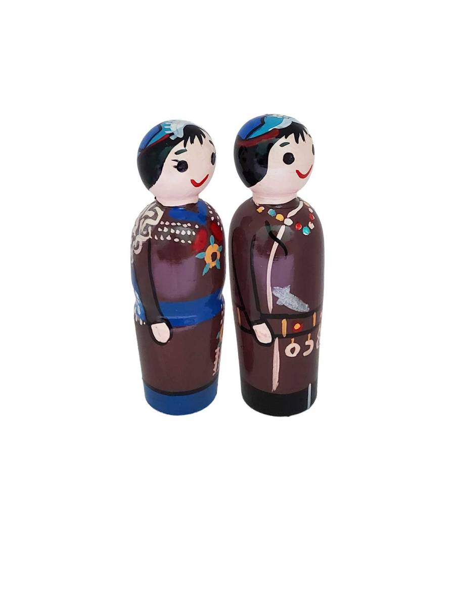 Ladakh Couple Doll - Geographical Indexed Ladakh Couple Doll - Geographical Indexed