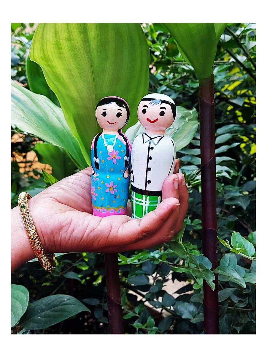 Lakshadweep Couple Doll - Geographical Indexed