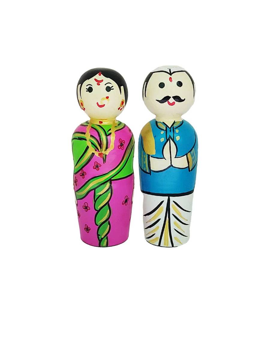Maharastra Couple Doll - Geographical Indexed Maharastra Couple Doll - Geographical Indexed