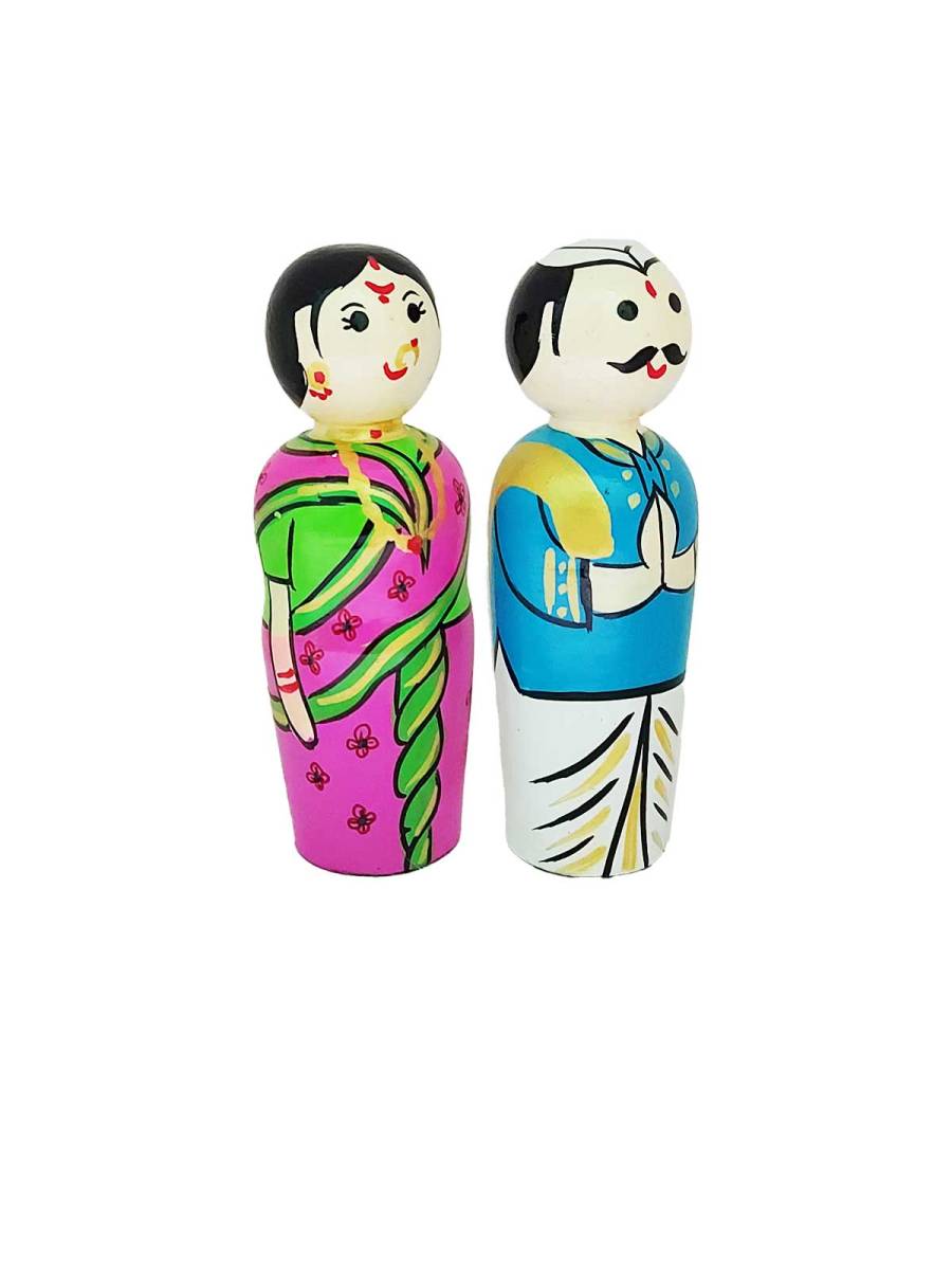 Maharastra Couple Doll - Geographical Indexed Maharastra Couple Doll - Geographical Indexed