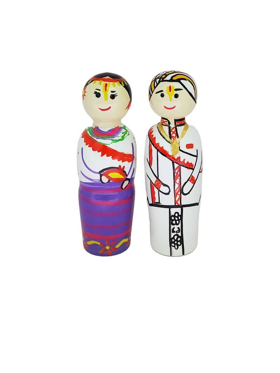 Manipur Couple Doll - Geographical Indexed Manipur Couple Doll - Geographical Indexed