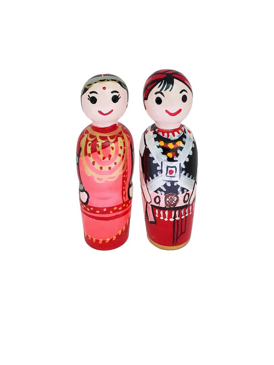 Meghalaya Couple Doll - Geographical Indexed Meghalaya Couple Doll - Geographical Indexed