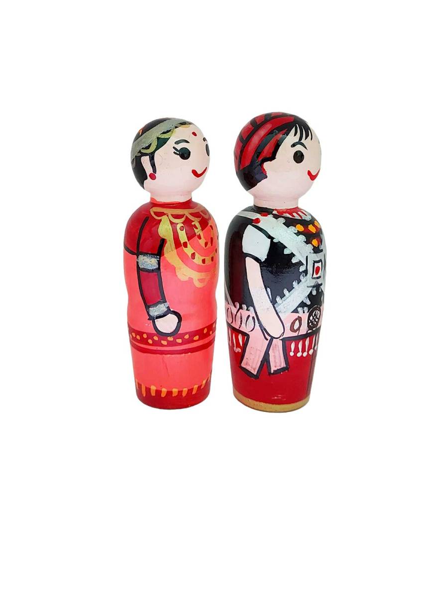 Meghalaya Couple Doll - Geographical Indexed Meghalaya Couple Doll - Geographical Indexed