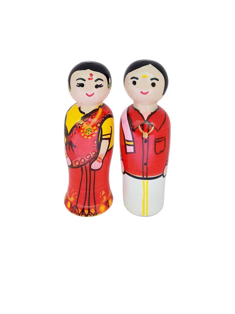 Puducherry Couple Doll - Geographical Indexed Puducherry Couple Doll - Geographical Indexed