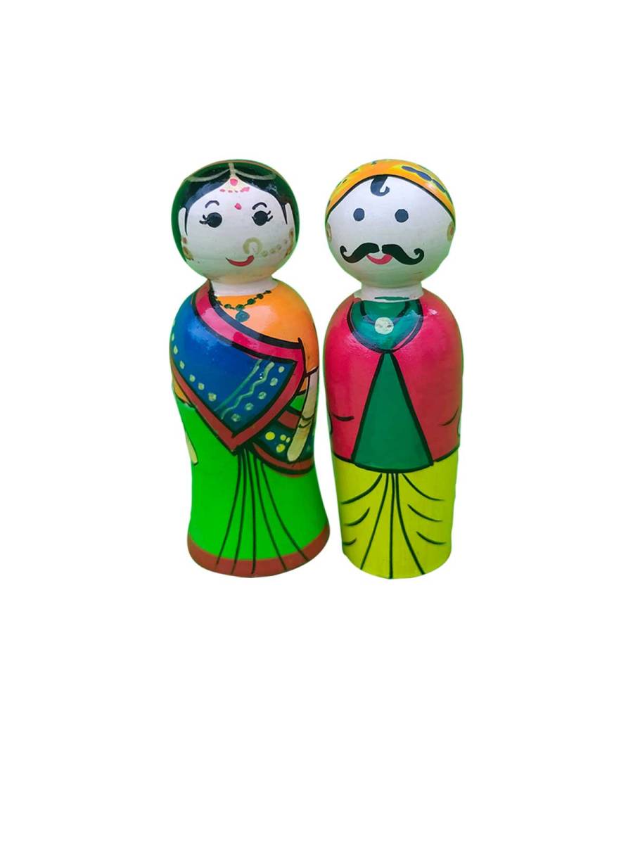 Rajasthan Couple Doll - Geographical Indexed Rajasthan Couple Doll - Geographical Indexed
