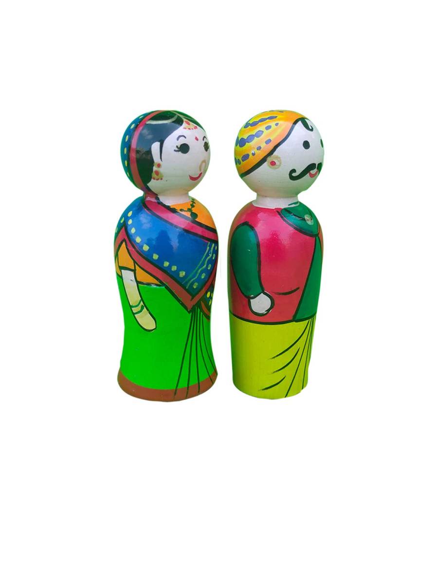 Rajasthan Couple Doll - Geographical Indexed Rajasthan Couple Doll - Geographical Indexed