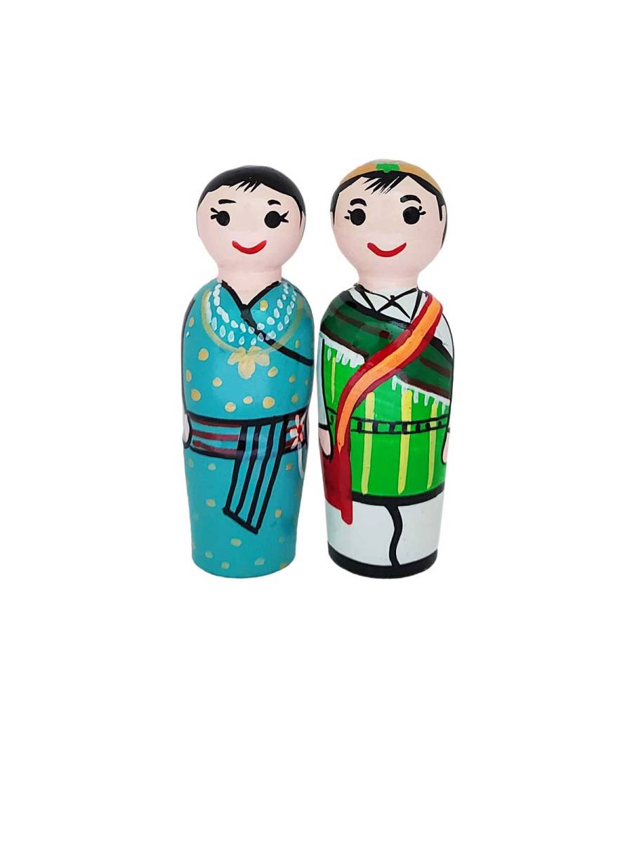 Sikkim Couple Doll - Geographical Indexed Sikkim Couple Doll - Geographical Indexed