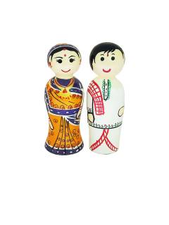 Uttar Pradesh Couple Doll - Geographical Indexed