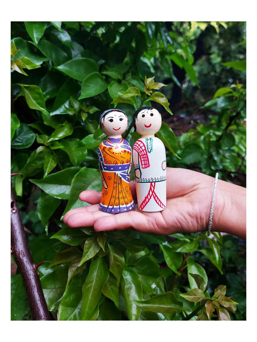 Uttar Pradesh Couple Doll - Geographical Indexed Uttar Pradesh Couple Doll - Geographical Indexed