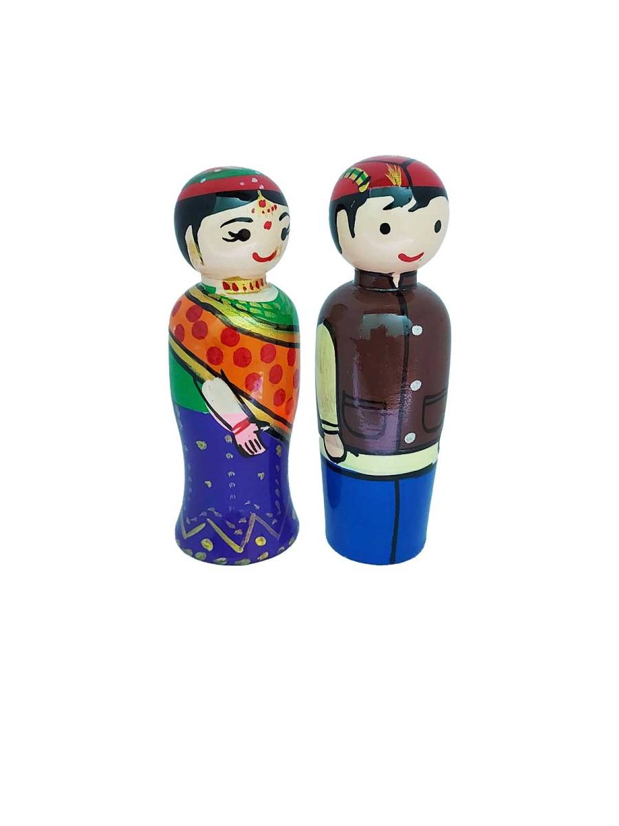 Uttarakhand Couple Doll - Geographical Indexed Uttarakhand Couple Doll - Geographical Indexed