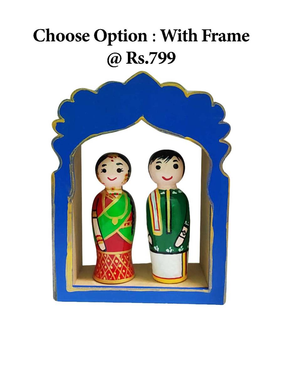 Andhra Pradesh Couple Doll - Geographical Indexed Andhra Pradesh Couple Doll - Geographical Indexed