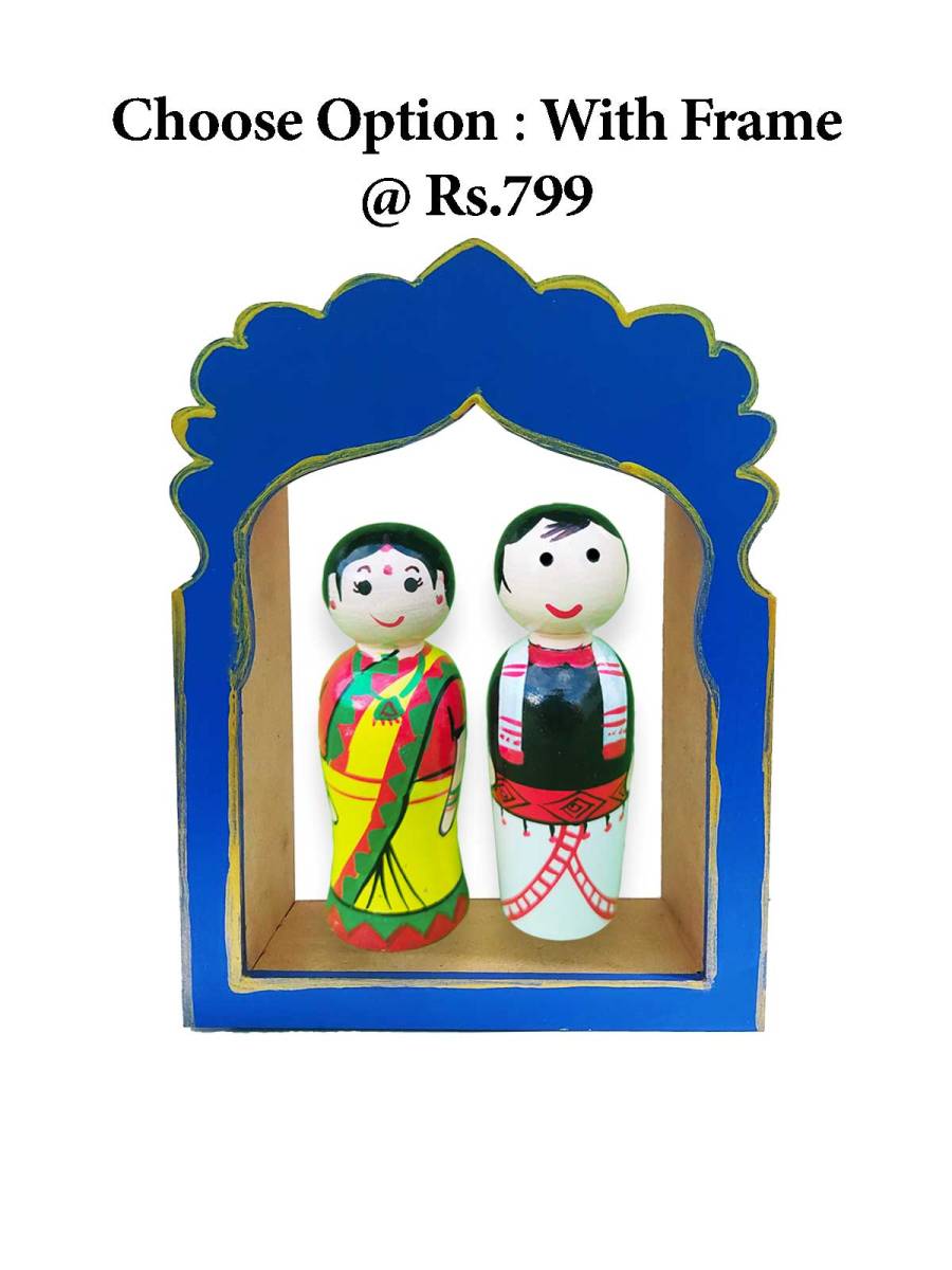 Assam Couple Doll - Geographical Indexed