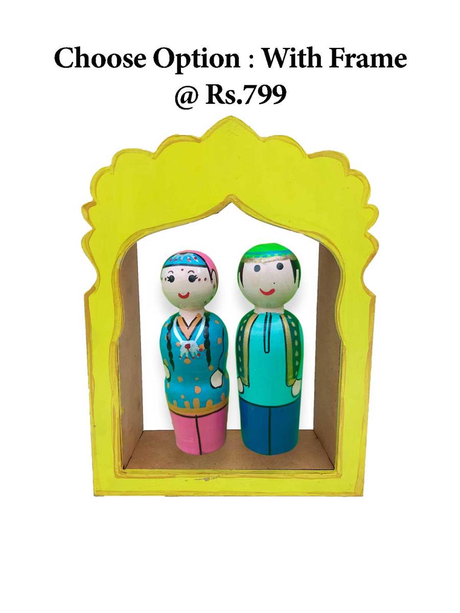 Jammu & Kashmir Couple Doll - Geographical Indexed