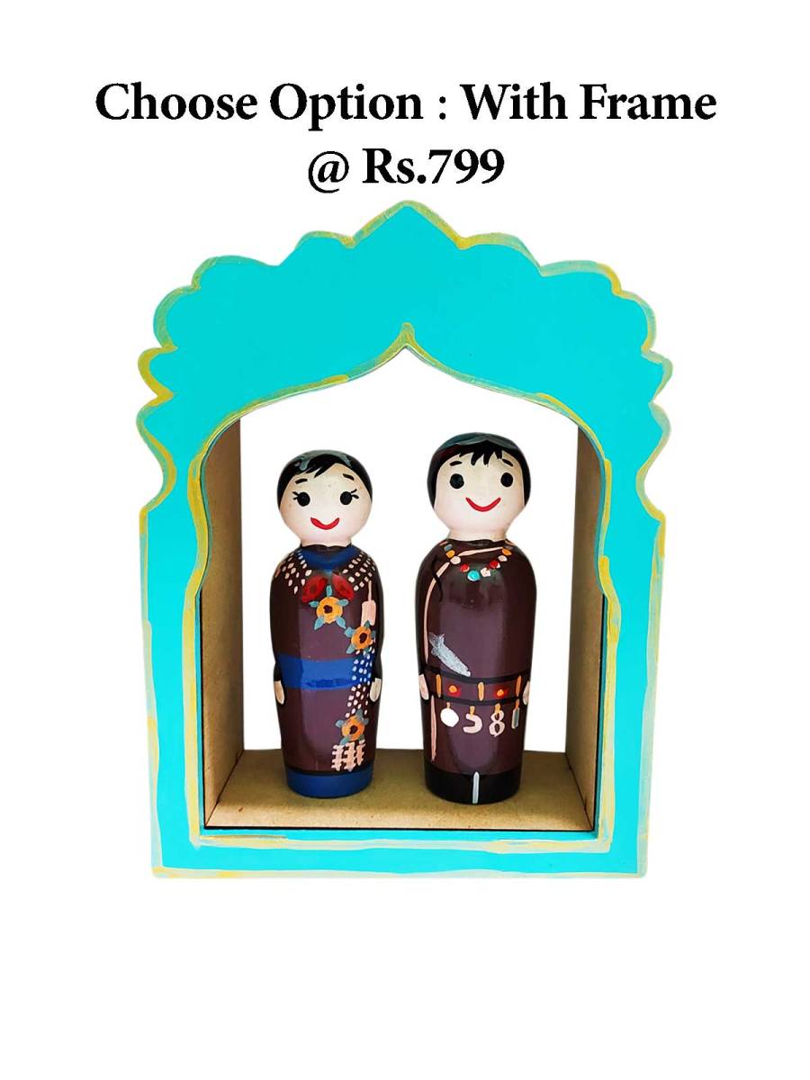 Ladakh Couple Doll - Geographical Indexed Ladakh Couple Doll - Geographical Indexed