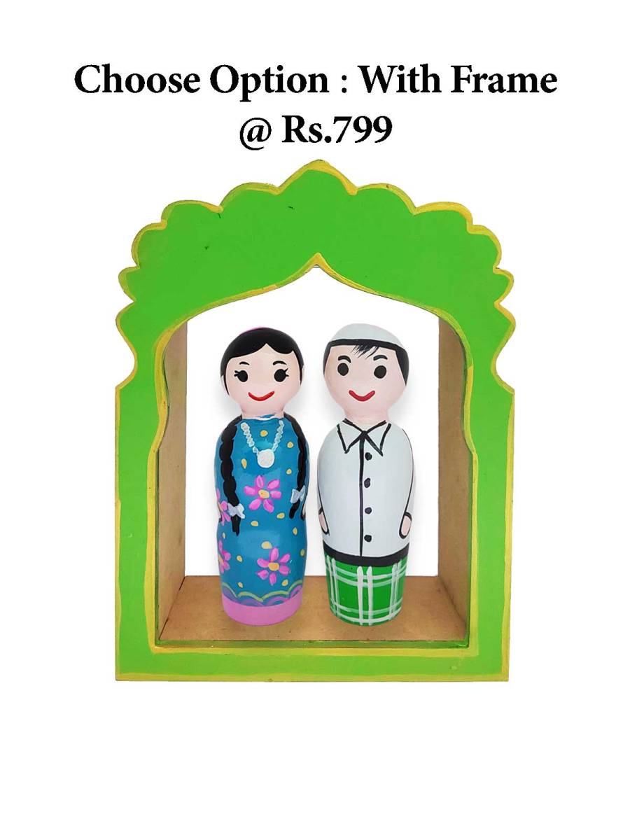 Lakshadweep Couple Doll - Geographical Indexed