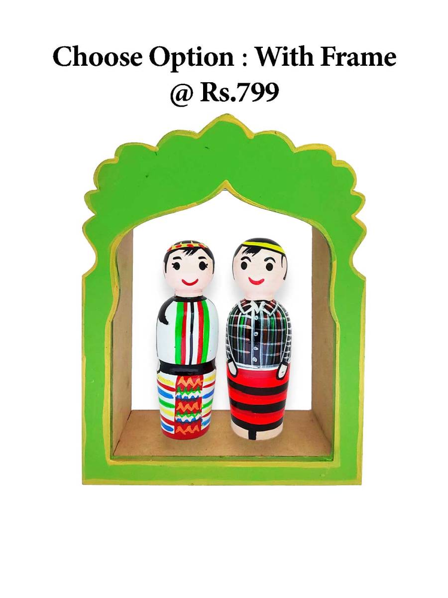Mizoram Couple Doll - Geographical Indexed