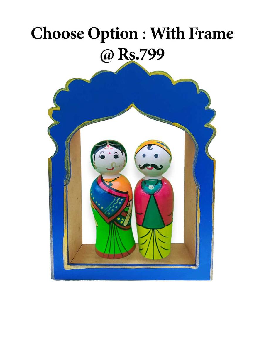 Rajasthan Couple Doll - Geographical Indexed Rajasthan Couple Doll - Geographical Indexed