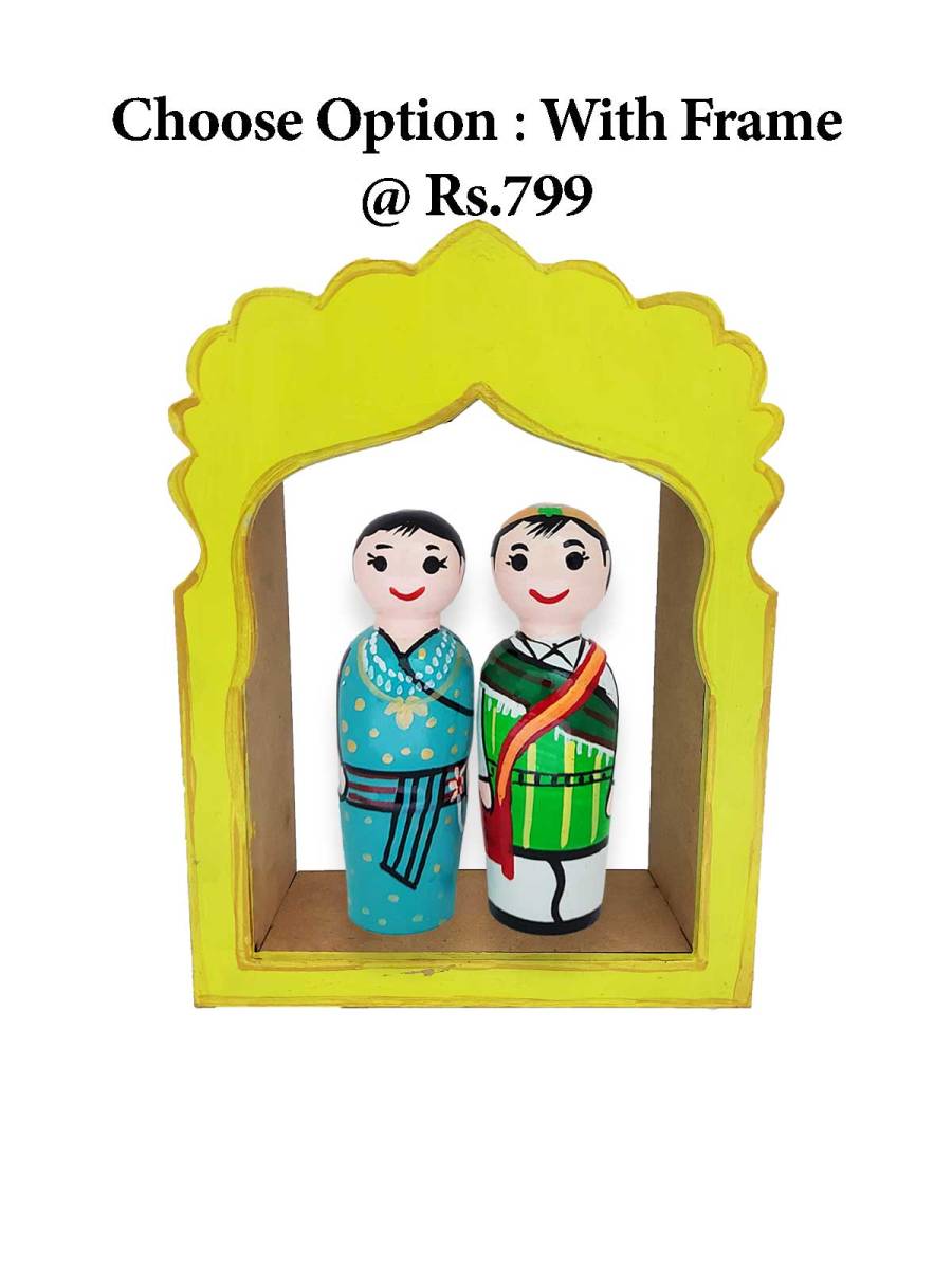 Sikkim Couple Doll - Geographical Indexed Sikkim Couple Doll - Geographical Indexed