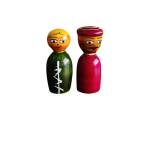 Toy - Miniature Doll pair