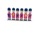 Handcrafted Wooden Police Band Set - Channapatna Toys - Geographical Indexed