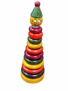 Kids - Wooden Stacking Rings - Joker