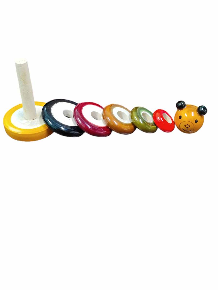 Kids - Stacking Rings - Teddy Bear Kids - Stacking Rings - Teddy Bear