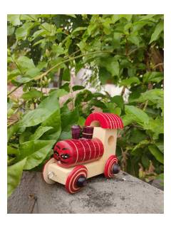 Toy - Wooden Train Toy - Wooden Train