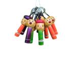 Keychain - Whistle - Set of 10 - Assorted Color