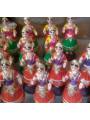 Tanjavur Raja Rani Doll - Roly Poly Doll Pair - Geographical Indexed