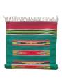 Warangal Durry - 2x3 Feet - Green-Red - Geographical Indexed