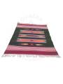 Warangal Durry - 2x3 Feet - Maroon-Black - Geographical Indexed
