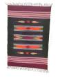 Warangal Durry - 2x3 Feet - Maroon-Black - Geographical Indexed
