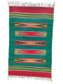 Warangal Durry - 2x3 Feet - Green-Red - Geographical Indexed
