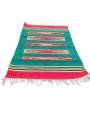 Warangal Durry - 2x3 Feet - Green-Red - Geographical Indexed
