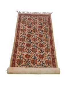 Warangal Durry - 2x6 Feet - Kalamkari Design - Geographical Indexed
