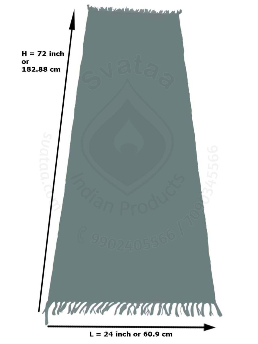 Warangal Durry - 2x6 Feet - Black-Red - Geographical Indexed
