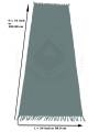 Warangal Durry - 2x6 Feet - Black-Red - Geographical Indexed

