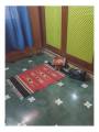 Warangal Durry - 2x3 Feet - Maroon-Black - Geographical Indexed

