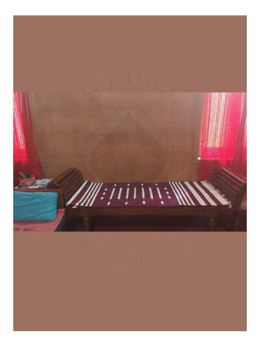 Warangal Durry - 2x6 Feet - Maroon-White - Geographical Indexed
