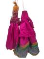 Rajasthani Kathputli, Dark Pink Combo - Geographical Indexed