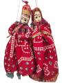 Rajasthani Kathputli, Maroon Combo - Geographical Indexed
