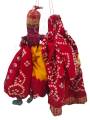 Rajasthani Kathputli, Maroon Combo - Geographical Indexed
