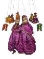 Rajasthani Kathputli, Purple Pink Combo - Geographical Indexed
