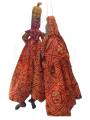 Rajasthani Kathputli, Red Combo - Geographical Indexed
