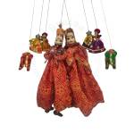 Rajasthani Kathputli, Red Combo - Geographical Indexed
