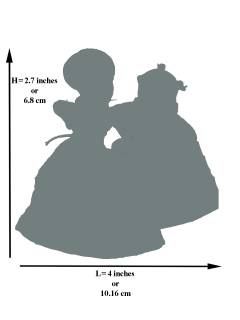 Rajasthani Kathputli - Couple Doll - Small - Assorted - Geographical Indexed Rajasthani Kathputli - Couple Doll - Small - Assorted - Geographical Indexed