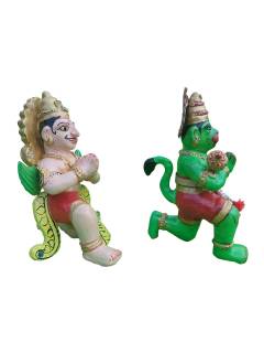 Kinnala Arts - Garuda Anjaneya - Geographical Indexed